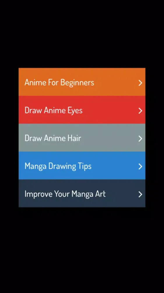 A To Z Guide For Anime Drawing سکرین شاٹس