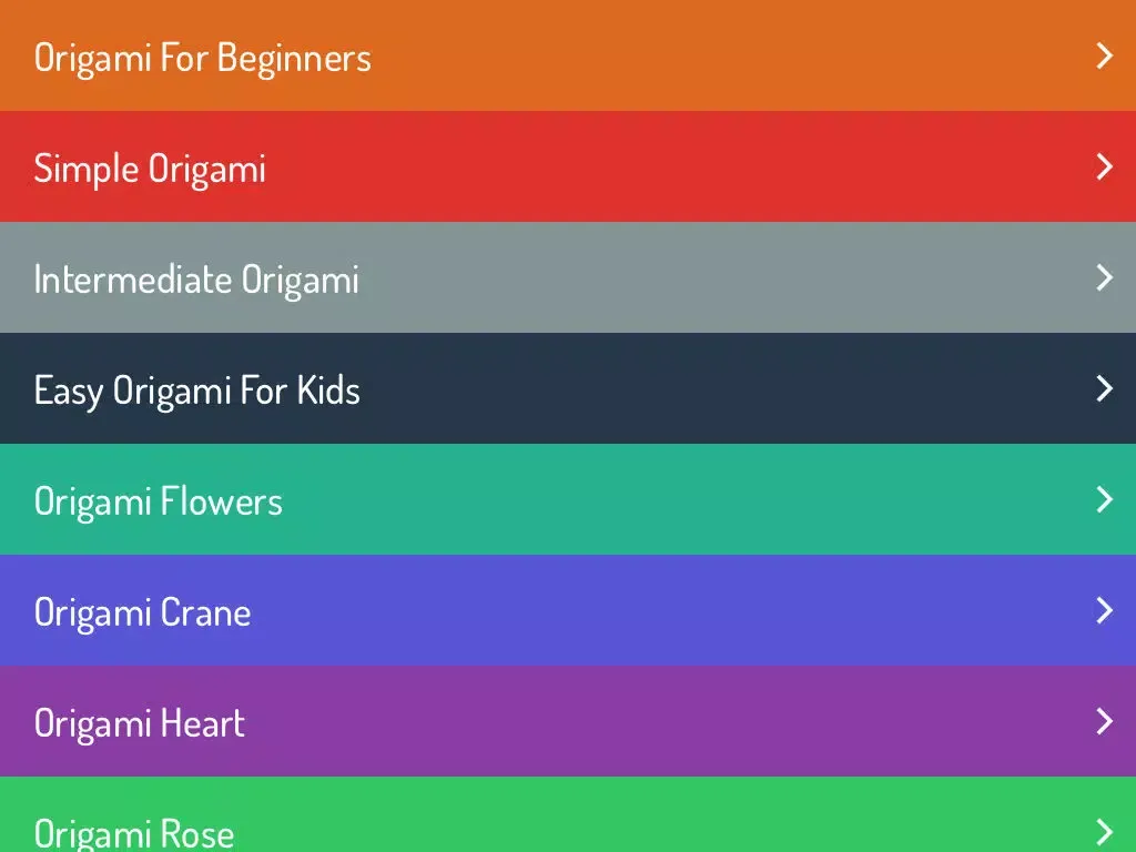 How To Make Origami - Step By Step Video Guide iPad  스크린샷