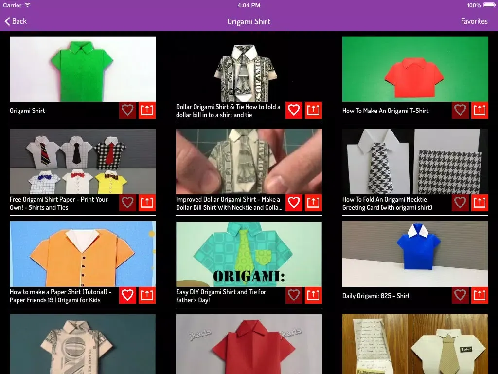 How To Make Origami - Step By Step Video Guide iPad  스크린샷