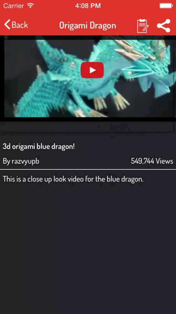 How To Make Origami - Step By Step Video Guide 스크린샷