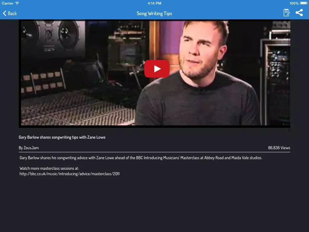 How To Write Songs - Complete Video Guide iPad  Ekran Görüntüleri