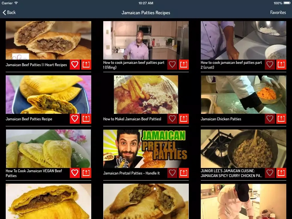 Jamaican Food Recipes - Delicious Recipes iPad 应用截图
