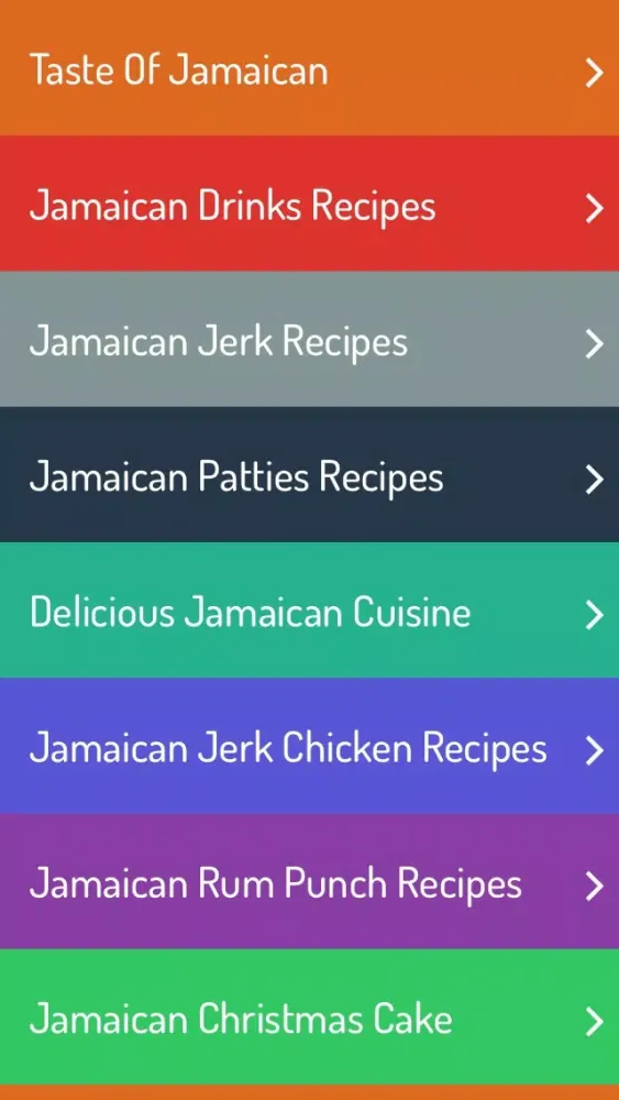 Jamaican Food Recipes - Delicious Recipes应用截图