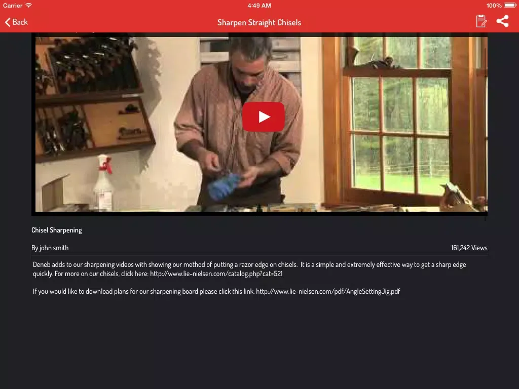 Capturas de pantalla de Wood Carving Guide & Ideas iPad 