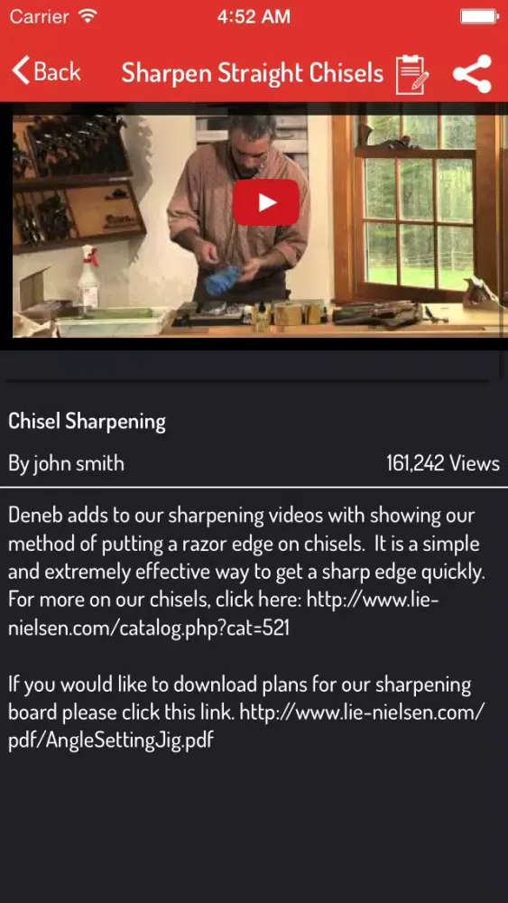 Capturas de pantalla de Wood Carving Guide & Ideas
