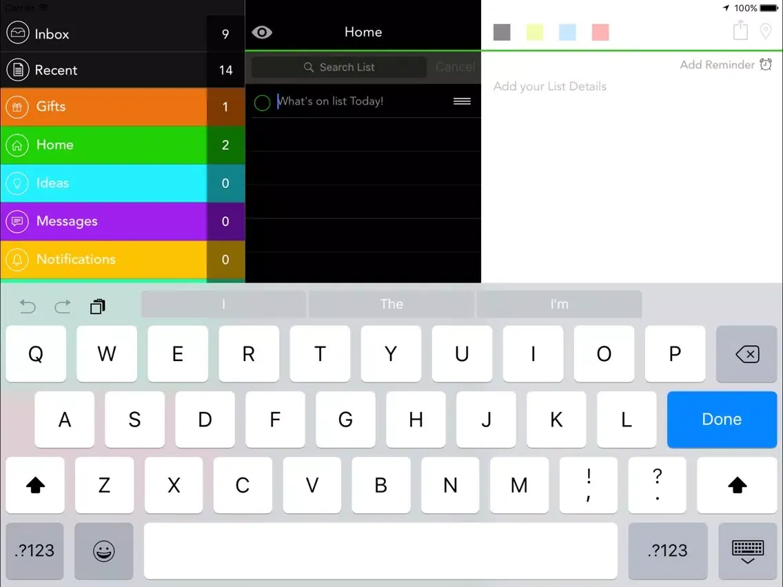 Tangkapan layar AList - Pocket Edition iPad 