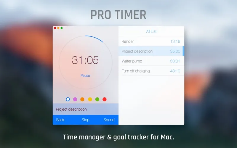 Pro Timer - Time Manager Screenshots