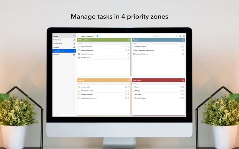 Quadranto - Manage Tasks Ekran Görüntüleri