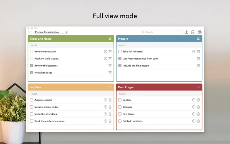 Quadranto - Manage Tasks Ekran Görüntüleri