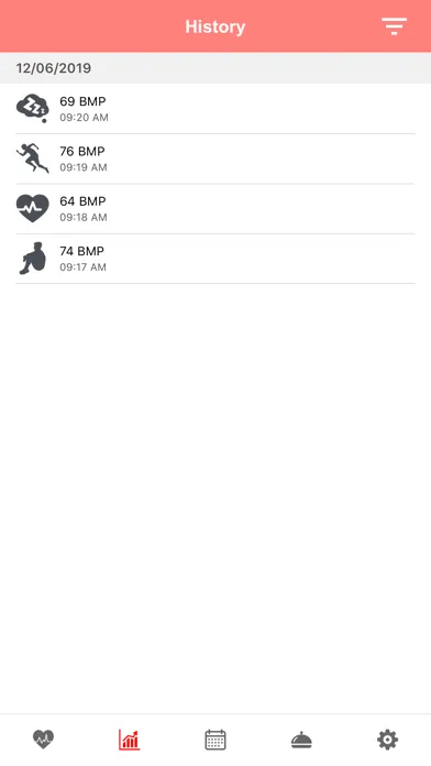Capturas de pantalla de Heartbeat - Heart Rate Monitor
