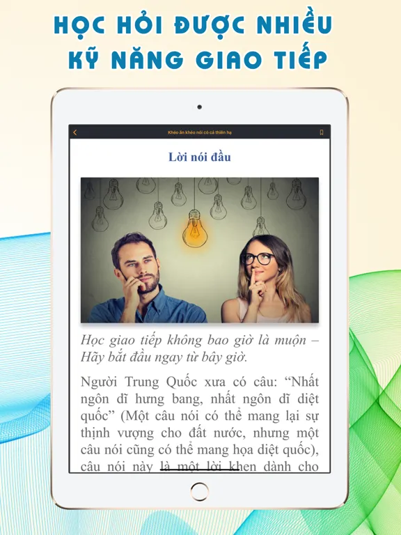 Khéo Ăn Nói iPad  स्क्रीनशॉट