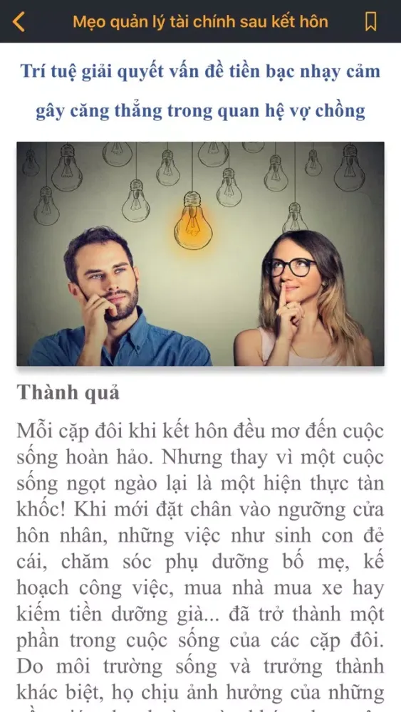 Captures d'écran de Mẹo quản lý tài chính