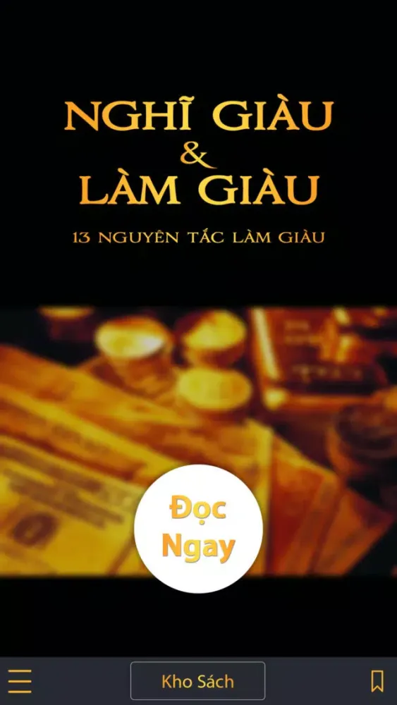 Capturas de tela do Nghĩ giàu làm giàu