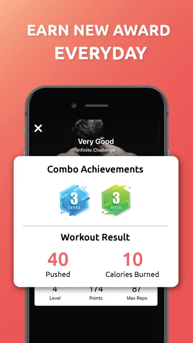 Capturas de pantalla de Push Up Challenge - Push Ups
