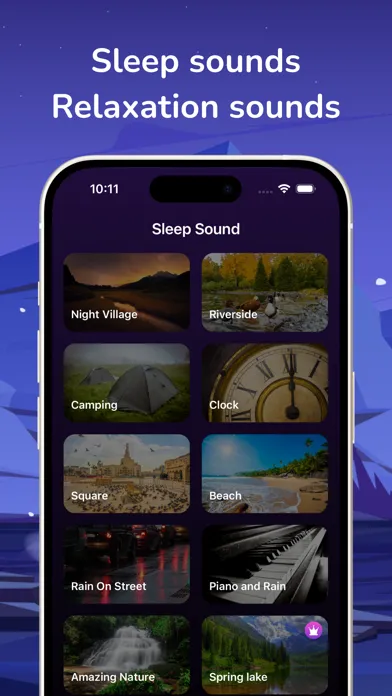 Sleep Sound - Relaxing sound スクリーンショット