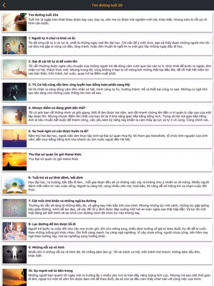 Tìm đường tuổi 20 iPad  Screenshots