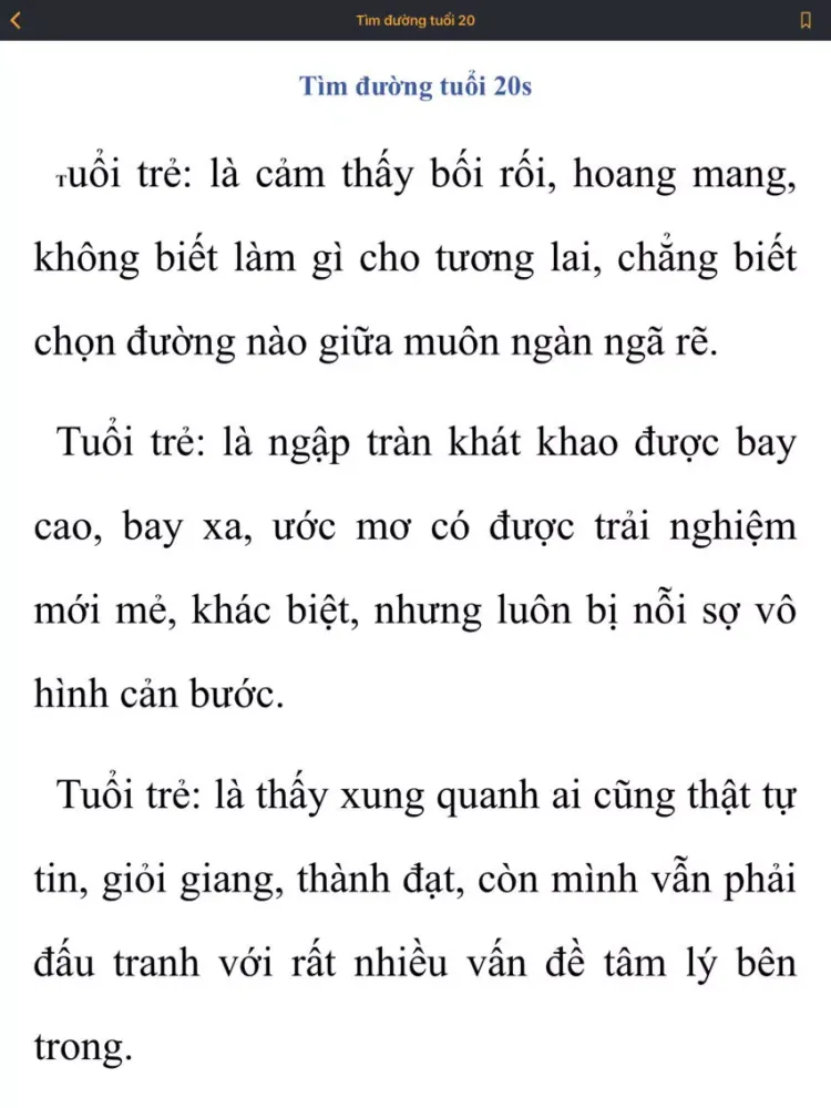 Tìm đường tuổi 20 iPad  Screenshots