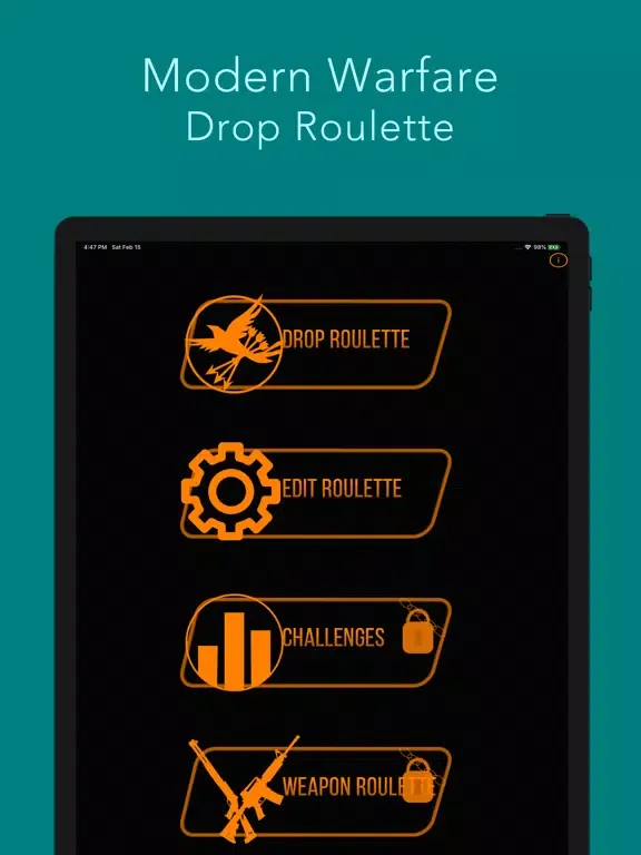 Roulette: Call of Duty Warzone iPad  Screenshots