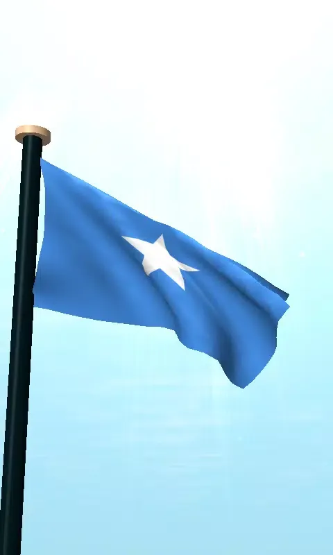 ภาพหน้าจอของ Somalia Flag 3D Free Wallpaper