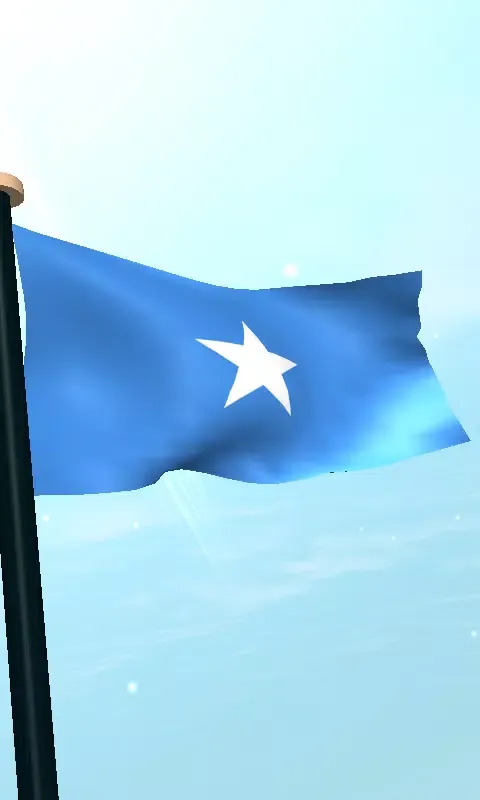 ภาพหน้าจอของ Somalia Flag 3D Free Wallpaper