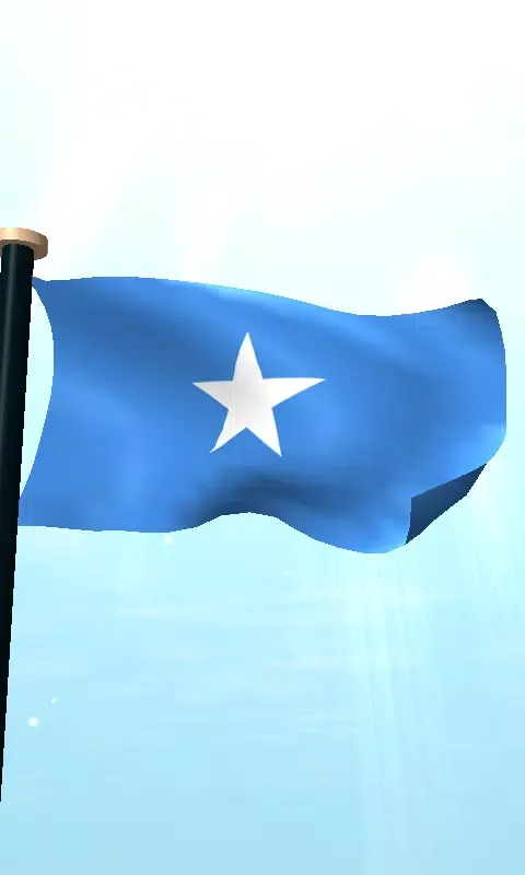 ภาพหน้าจอของ Somalia Flag 3D Free Wallpaper