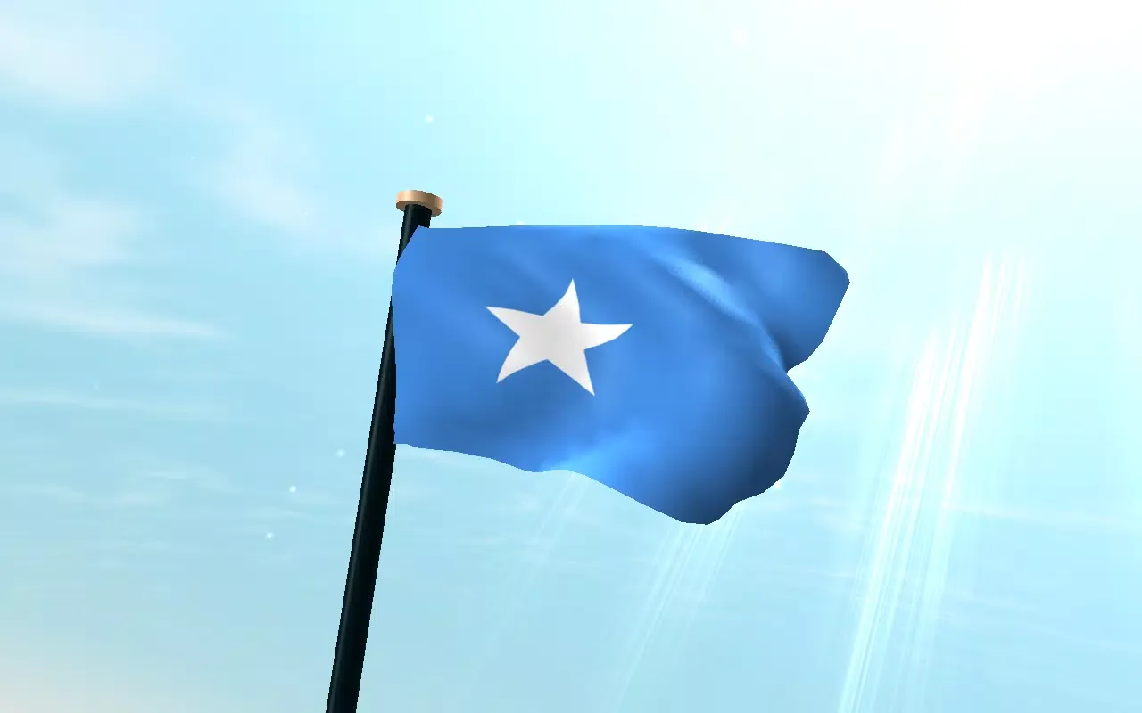 ภาพหน้าจอของ Somalia Flag 3D Free Wallpaper