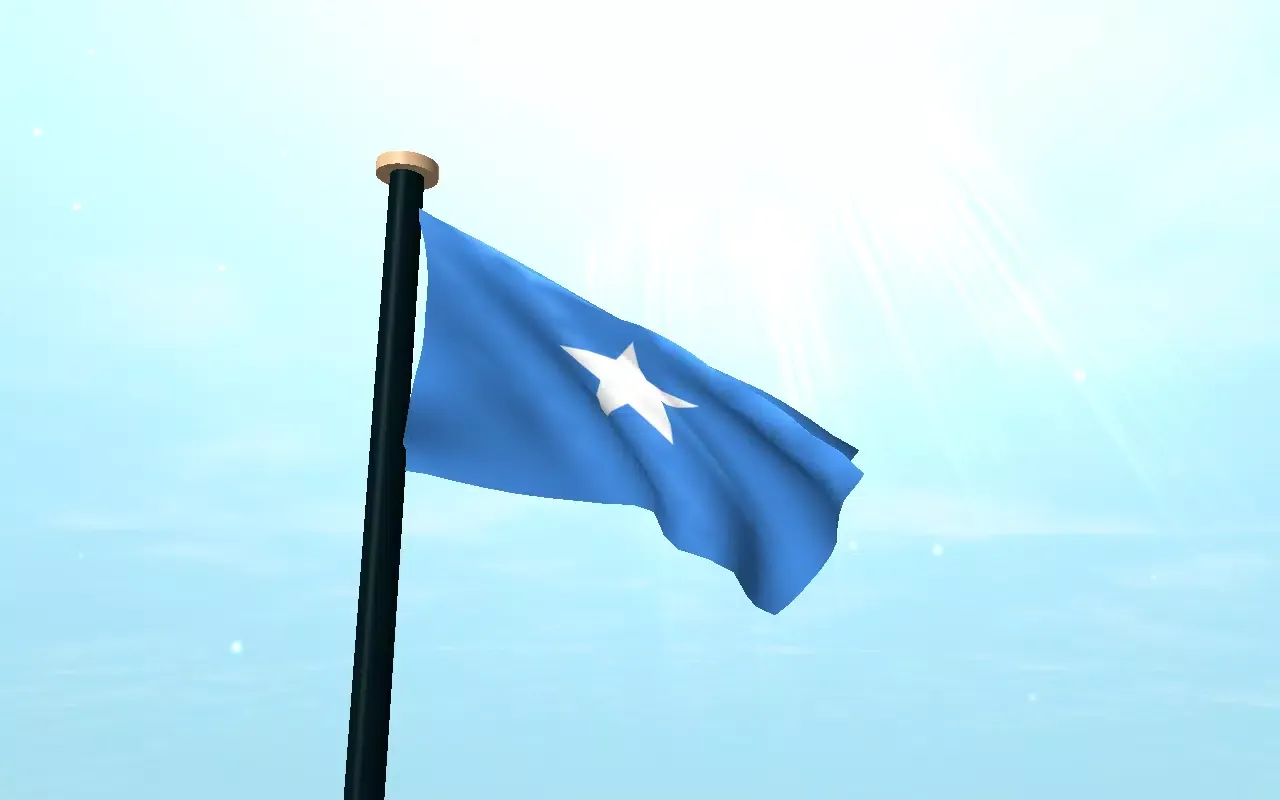 ภาพหน้าจอของ Somalia Flag 3D Free Wallpaper