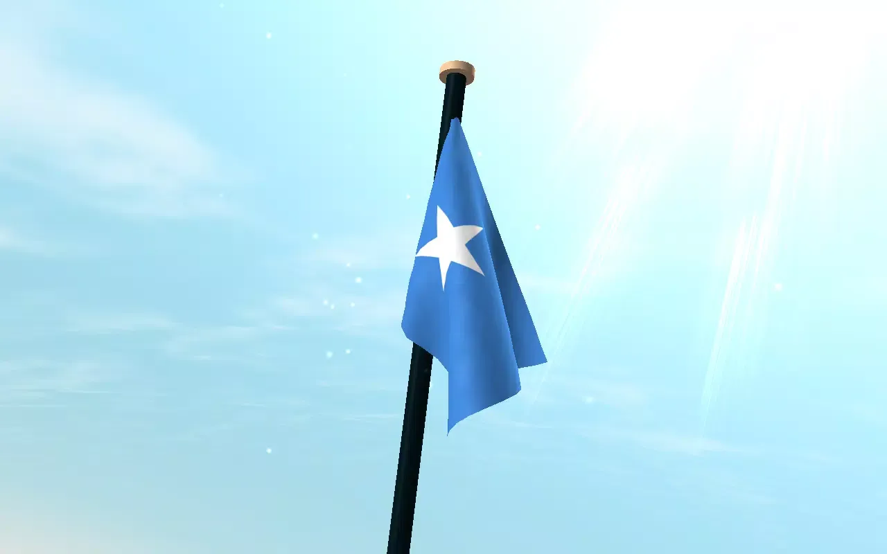 ภาพหน้าจอของ Somalia Flag 3D Free Wallpaper