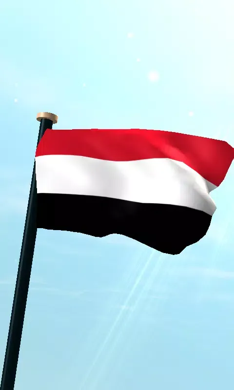 Yemen Flag 3D Free Wallpaper應用截圖
