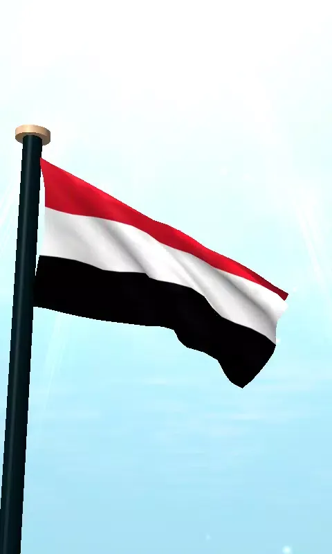 Yemen Flag 3D Free Wallpaper應用截圖