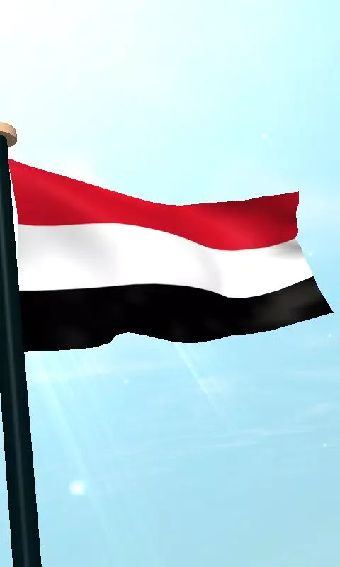 Yemen Flag 3D Free Wallpaper應用截圖