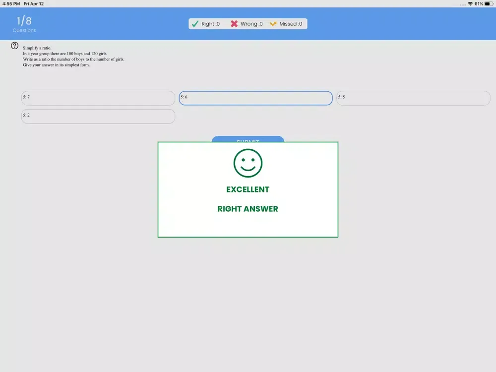 Examwizz iPad  স্ক্রিনশট