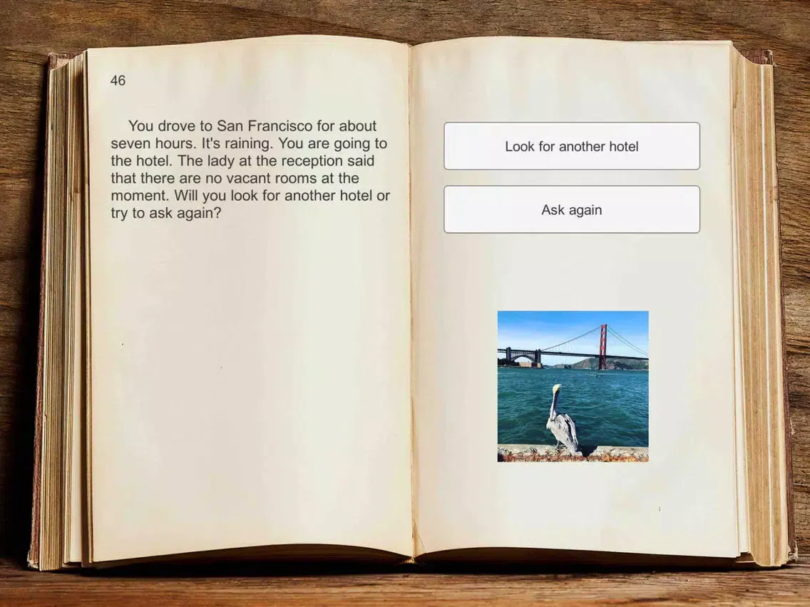 Fortune Cookie Gamebook iPad  Ekran Görüntüleri