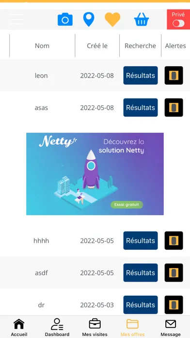 Listigo by Partage+ Screenshots