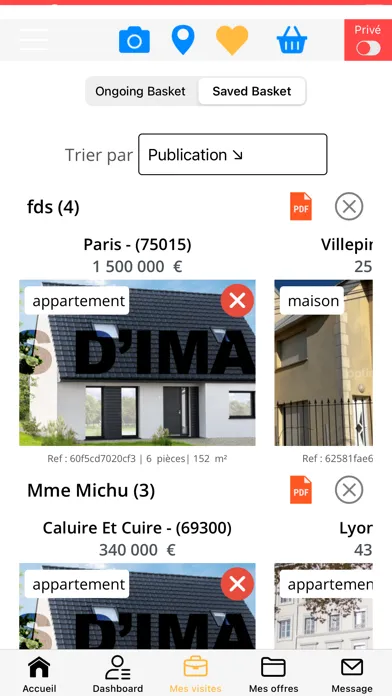 Listigo by Partage+ Screenshots