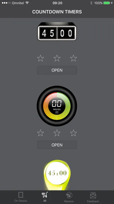 Countdown Timers for Keynote Ekran Görüntüleri