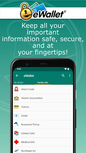 eWallet - Password Manager Screenshots