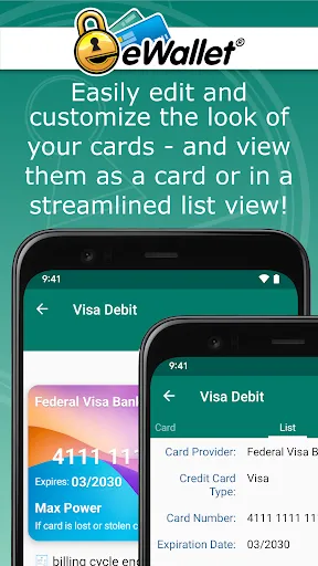 eWallet - Password Manager Screenshots