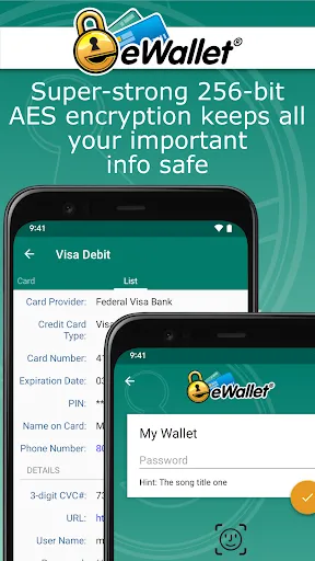 eWallet - Password Manager Screenshots