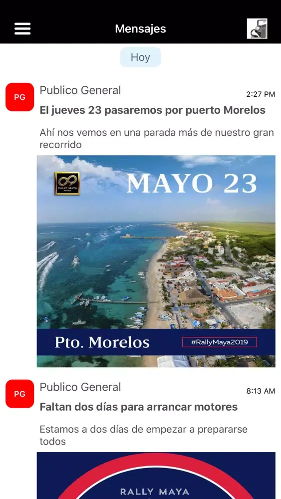 Visitante Rally Maya应用截图