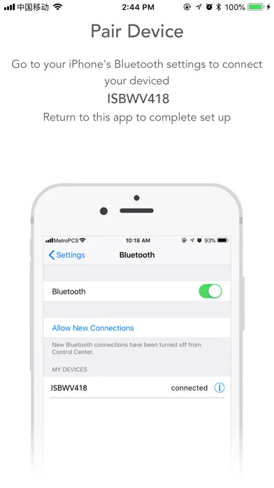 Capturas de tela do iLive Smart Bluetooth App