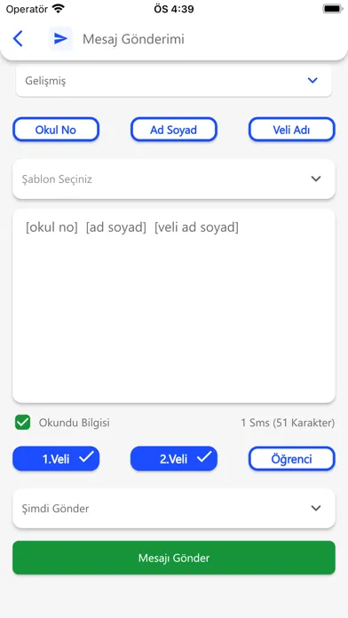 تصاویر ilkSMS | e-Okul SMS Sistemi