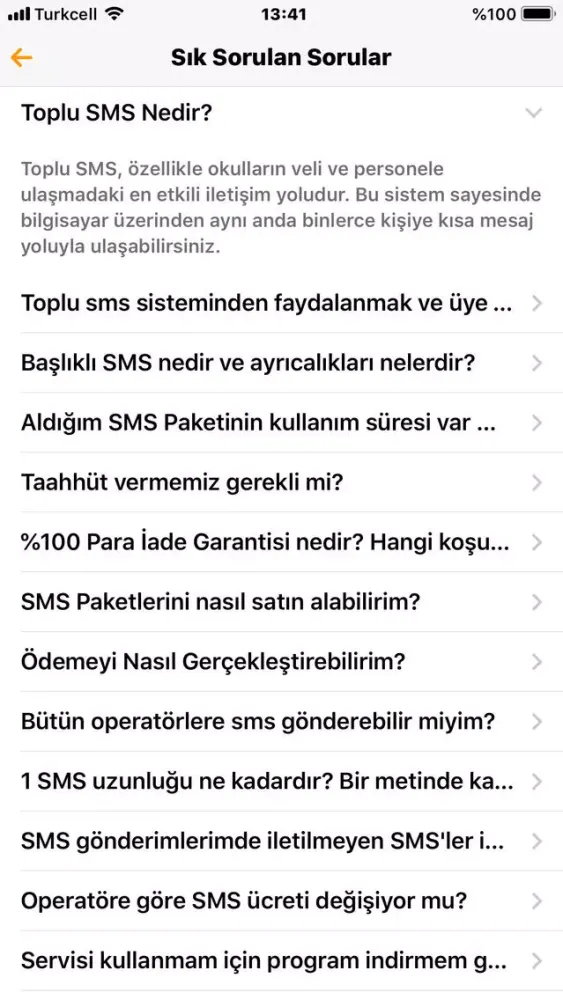 ilkSMS سکرین شاٹس