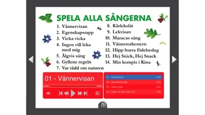 14 Sånger Kojan应用截图