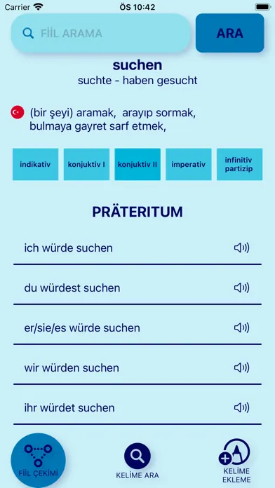 Capturas de pantalla de WortBuch