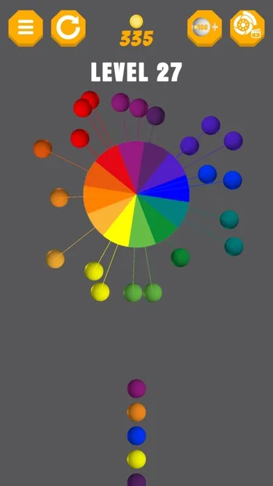Captures d'écran de Color Wheel Levels