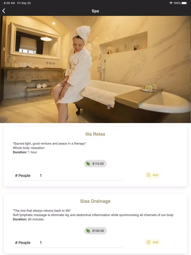 Illa Experience Hotel iPad  سکرین شاٹس