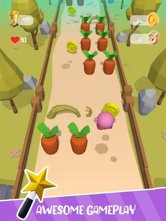 Ảnh chụp màn hình của Evolution Kiyrbs Adventure iPad 