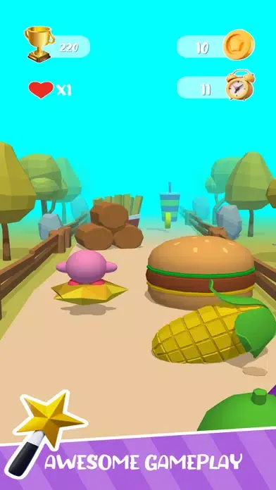 Ảnh chụp màn hình của Evolution Kiyrbs Adventure