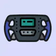 Mini Car 3d racing bump. Mini Car 3d racing bump.